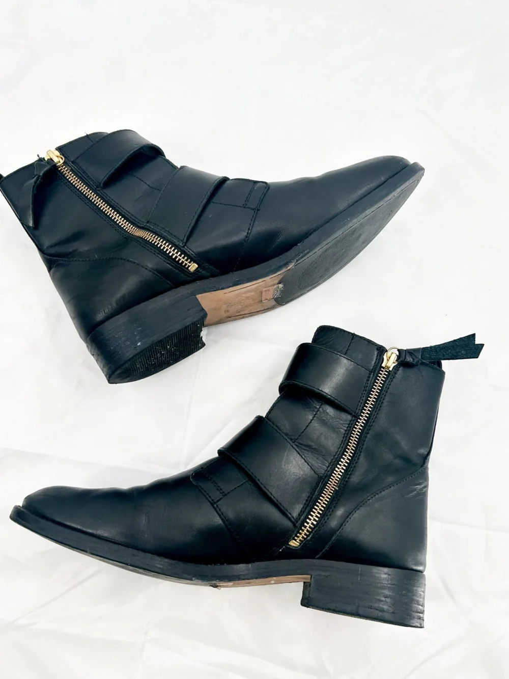 Boden Cavenham Leather Ankle Boots 40
